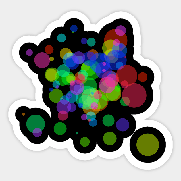 Digital art: big bang Sticker by edtuer